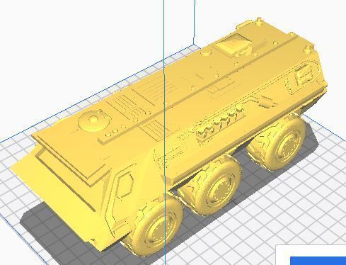 German Tpz Fuchs Electronic Warfare Hummel EK33 3D print model_6