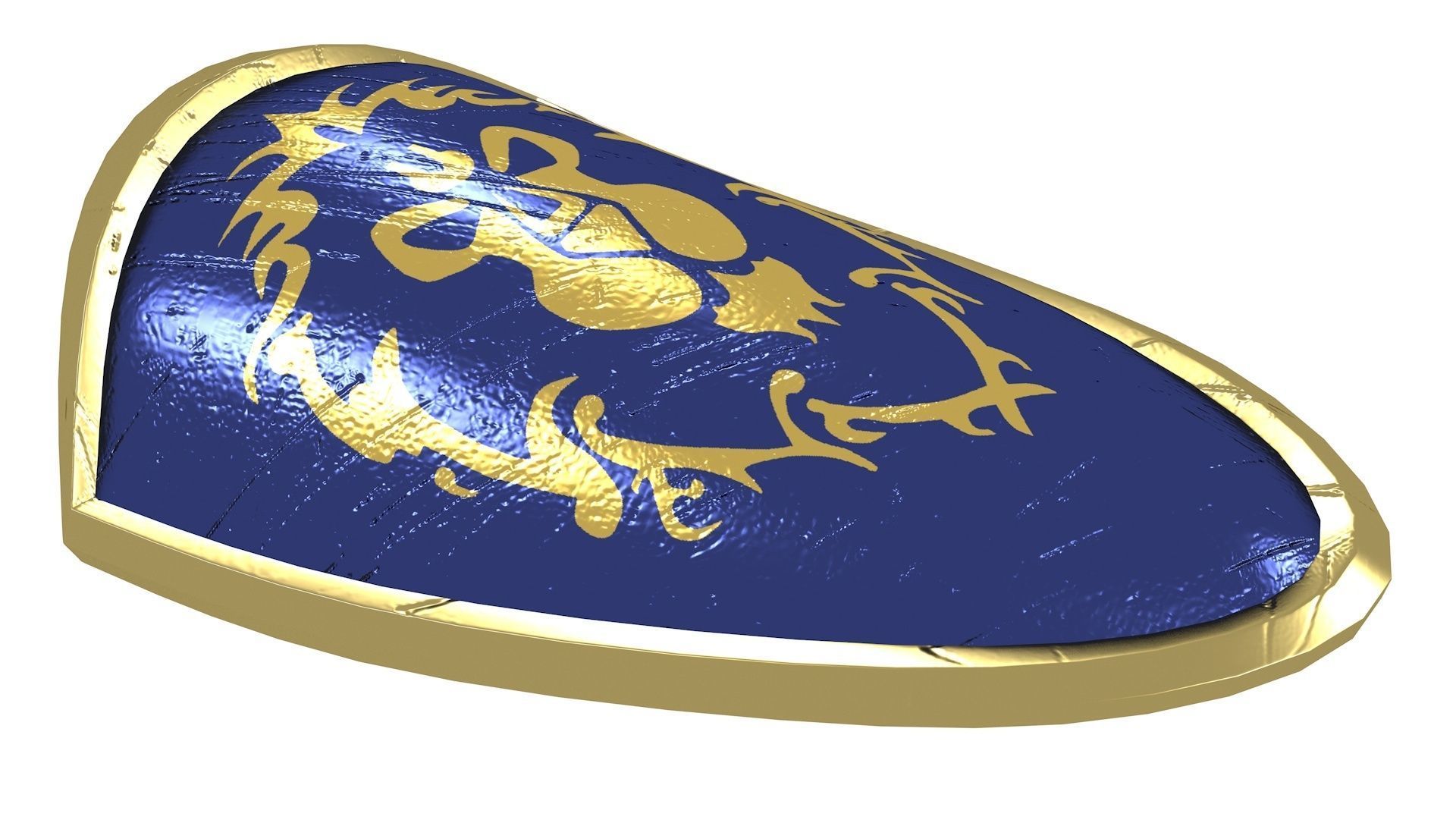 Shield Of Lordaeron WoW Low-poly 3D model_9