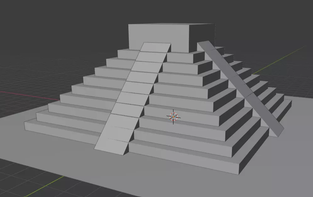 maya pyramid Free 3D model