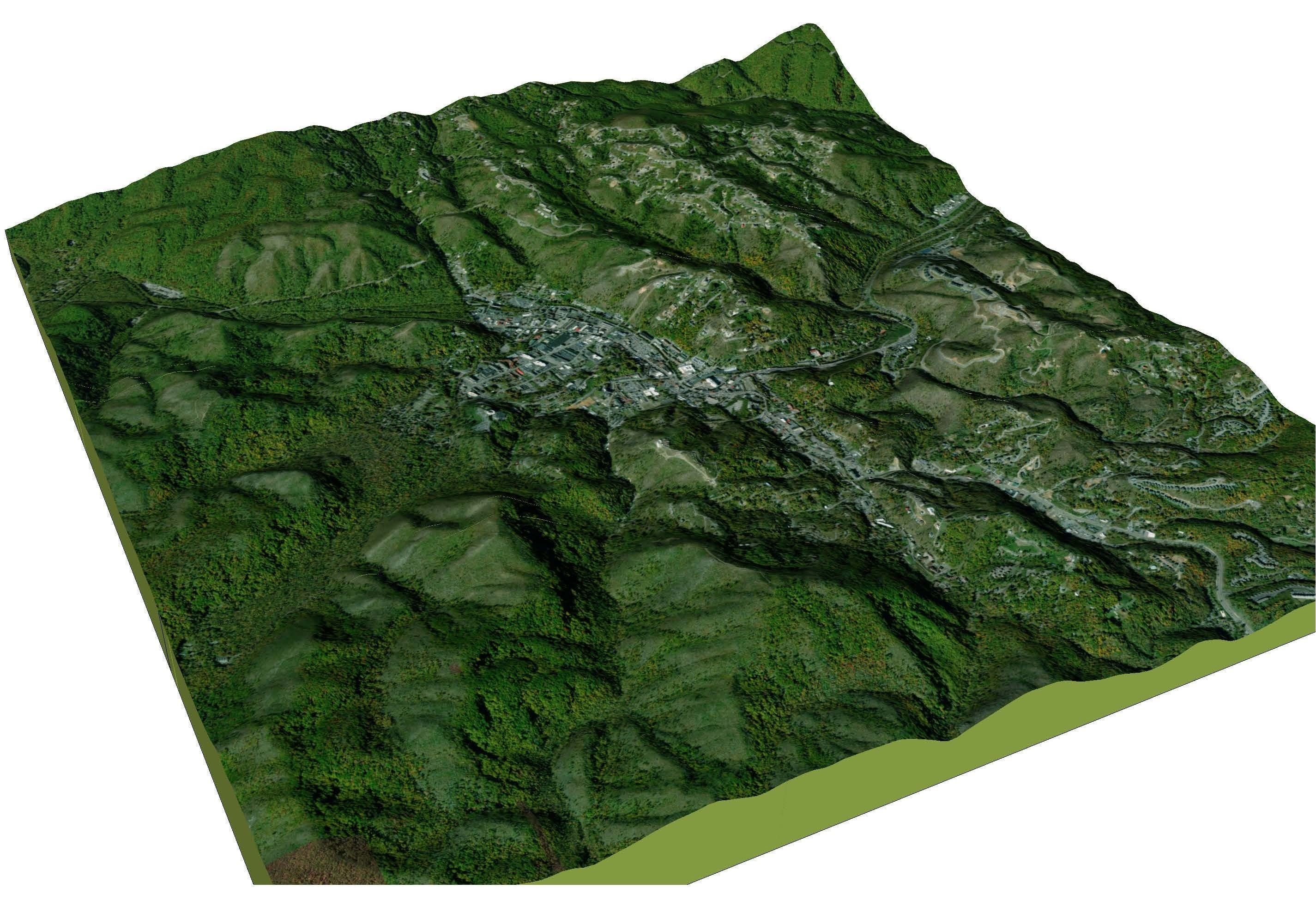 Gatlinburg Tennessee 3D model_8