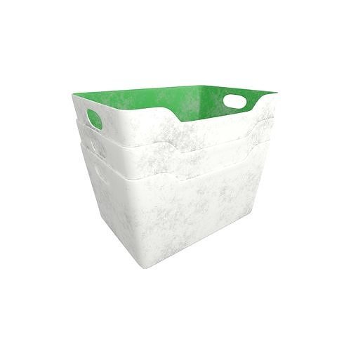 Stacked Variera Storage Box v2 003 Low-poly 3D model