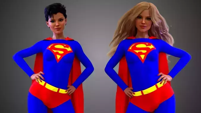 Superwoman - Female Superman - Supergirl