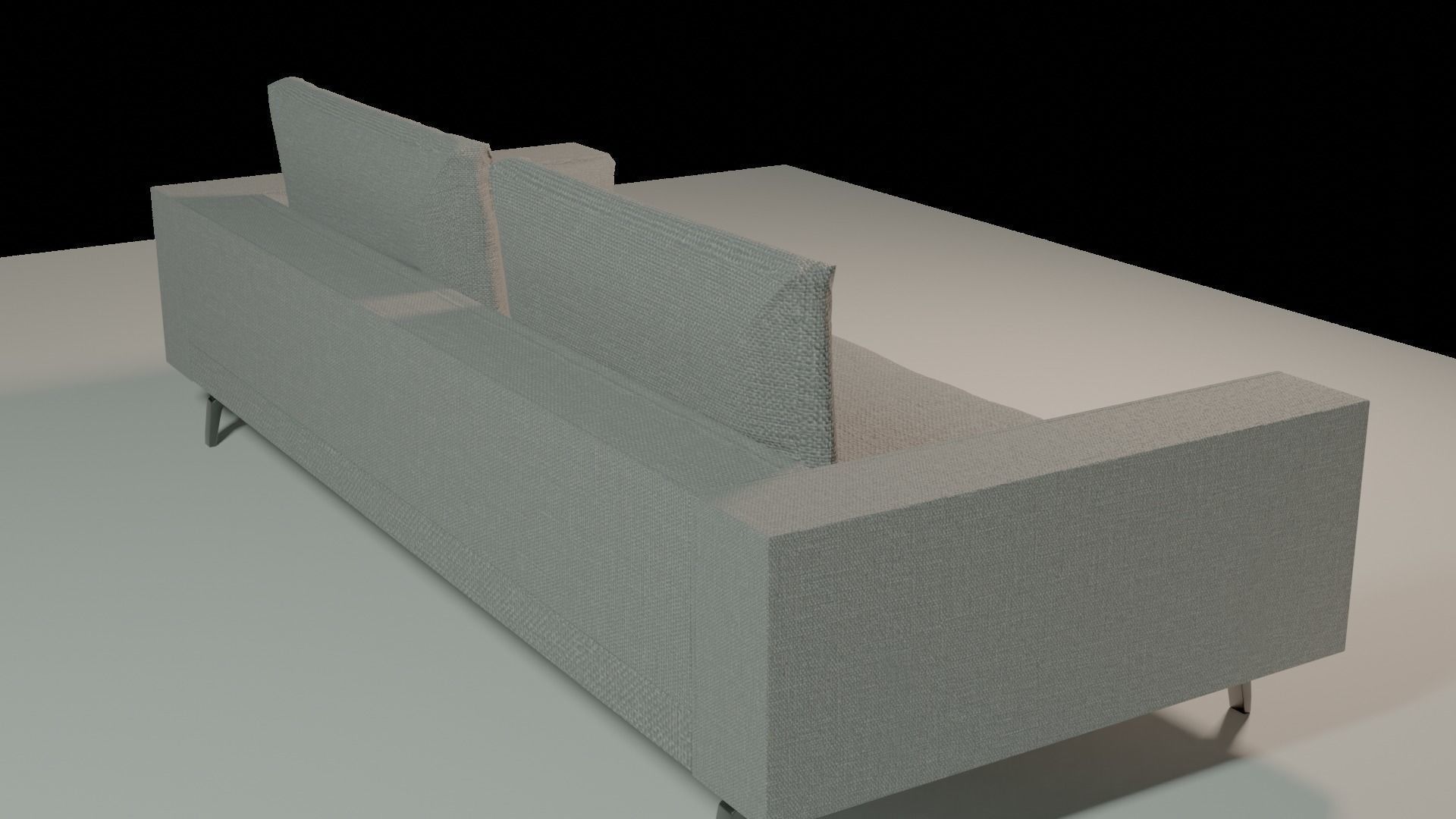 Bruce Designer Sofa 3D model_2