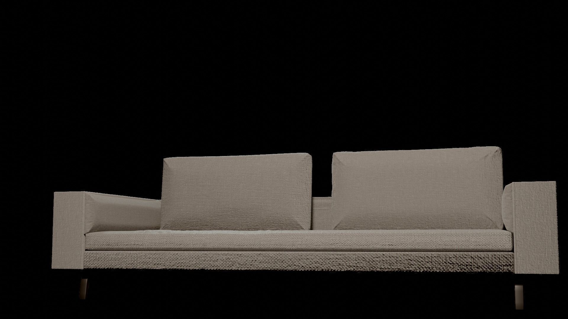 Bruce Designer Sofa 3D model_3