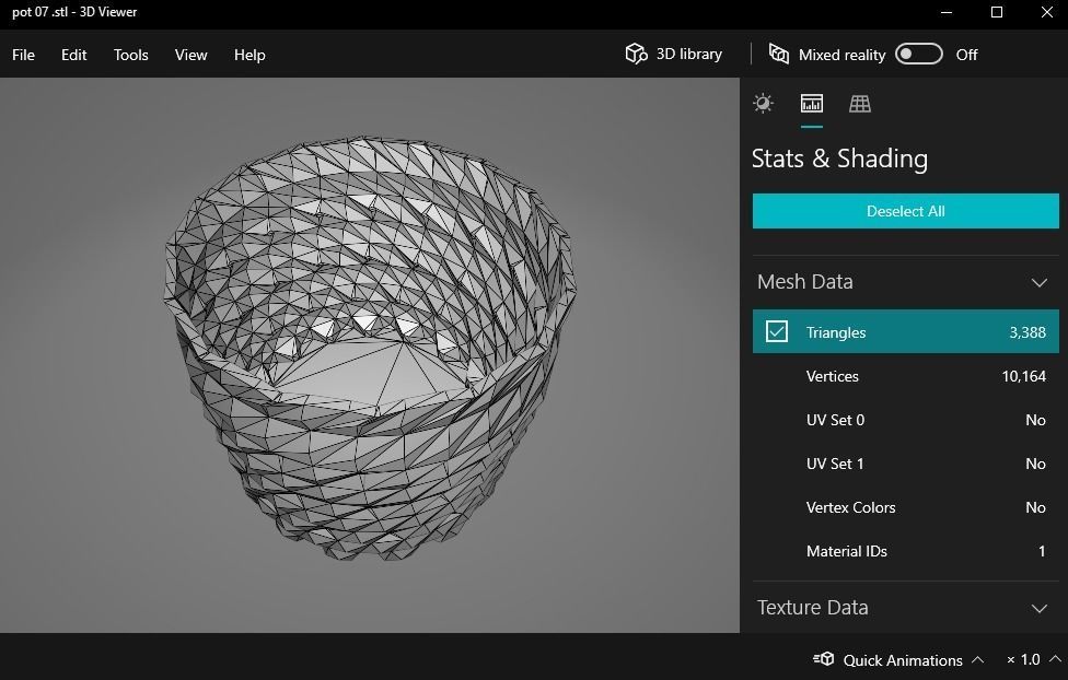 succulent flower pot 3D print model_19