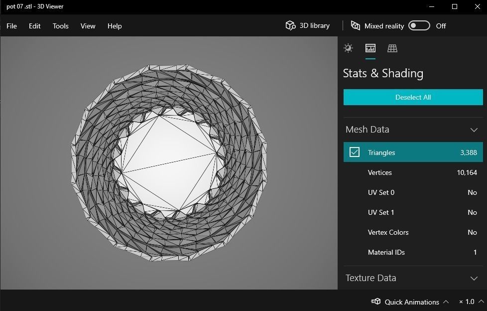 succulent flower pot 3D print model_18