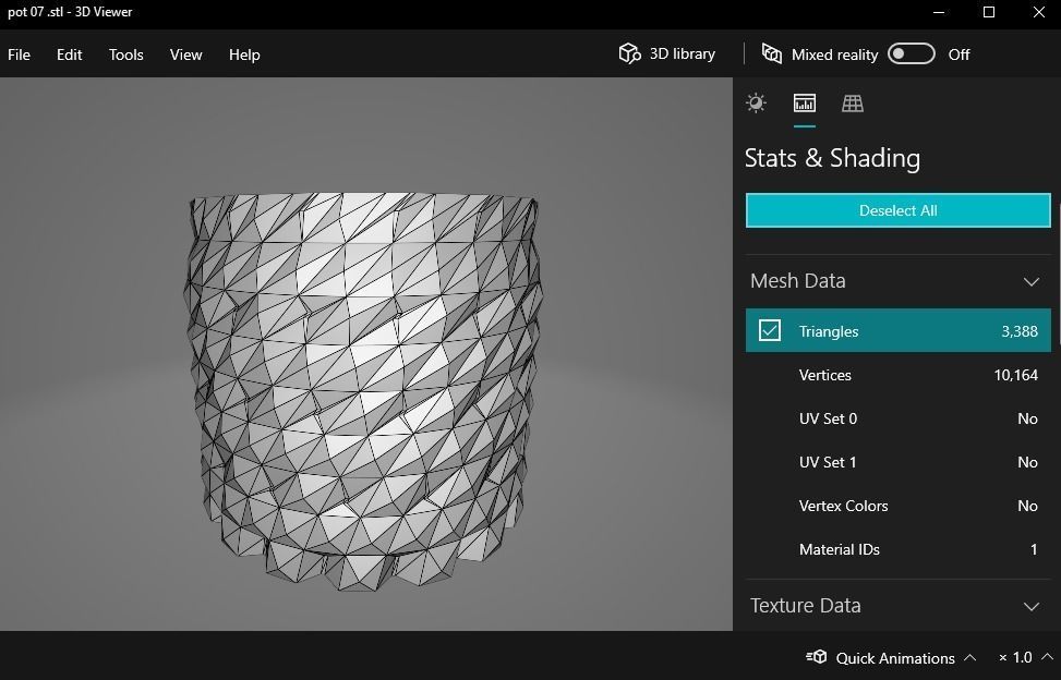 succulent flower pot 3D print model_17