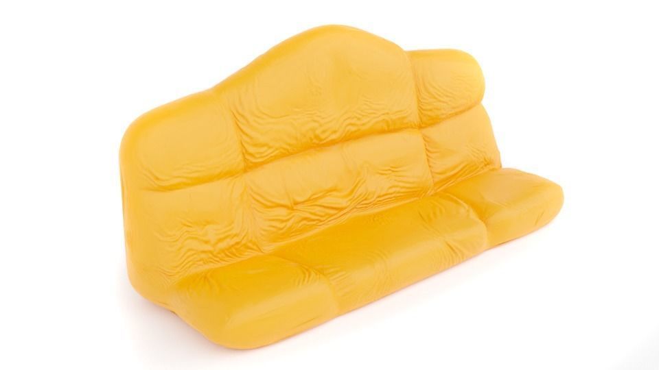 Jabbas Throne Room - Set 3a - Sofas and Cushions 1-12 scale 3D print model_3