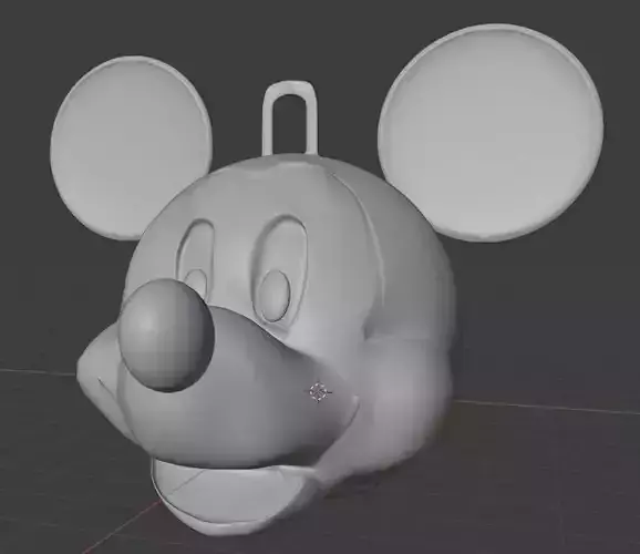 Mickey mouse- keychain head