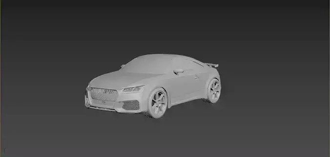 Audi TT 2021 Body For Print