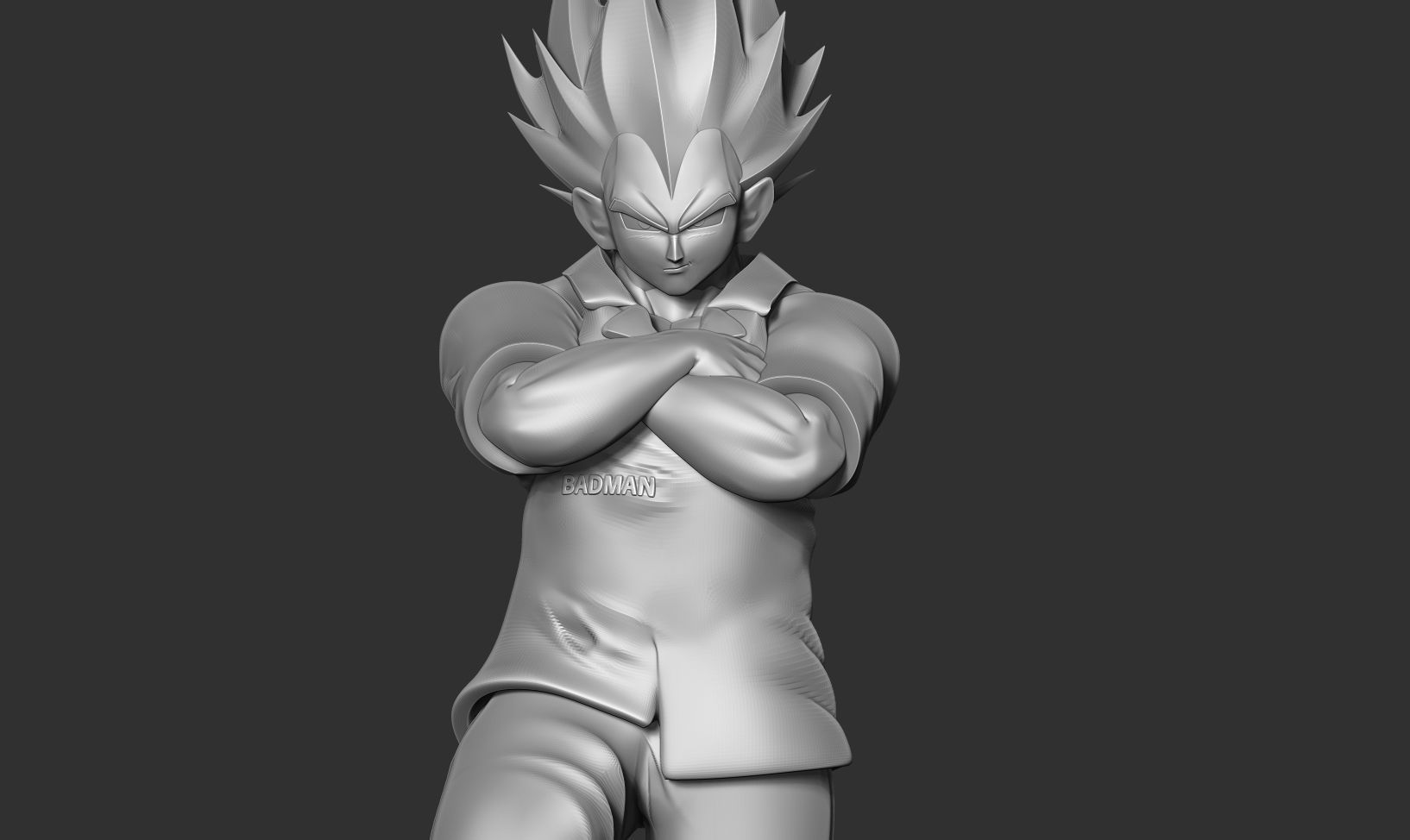Vegeta - Badman 3D print model_9