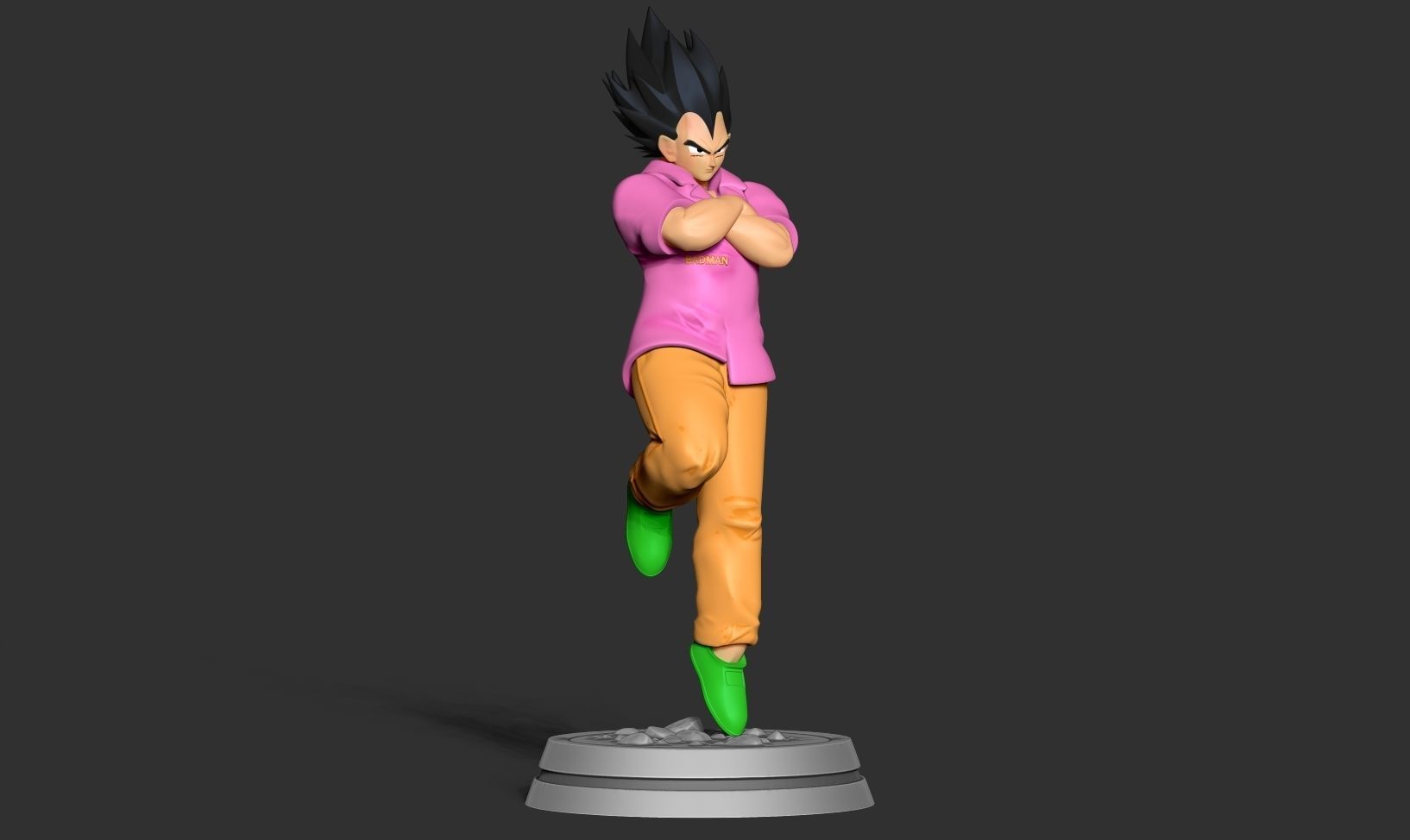 Vegeta - Badman 3D print model_16