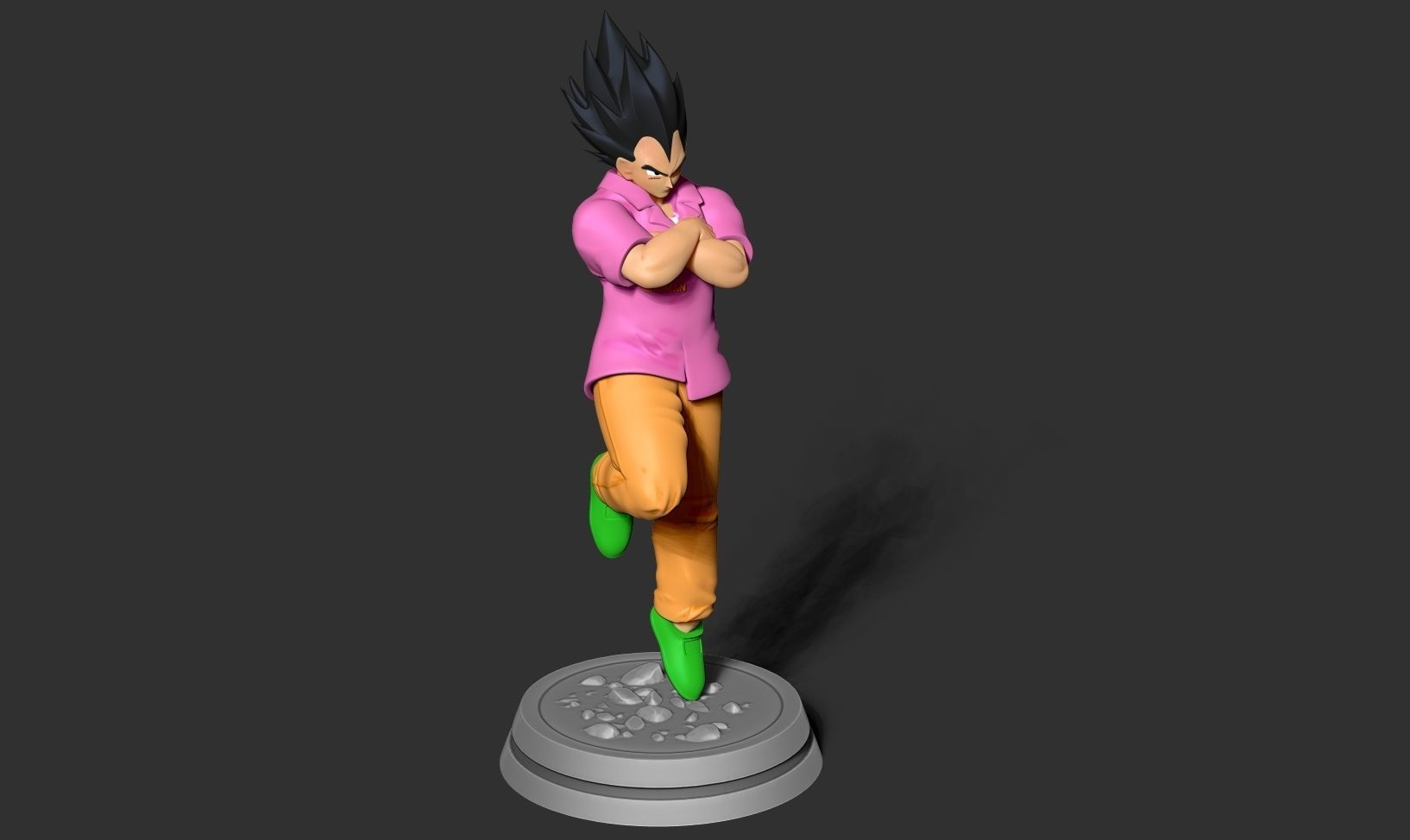 Vegeta - Badman 3D print model_18