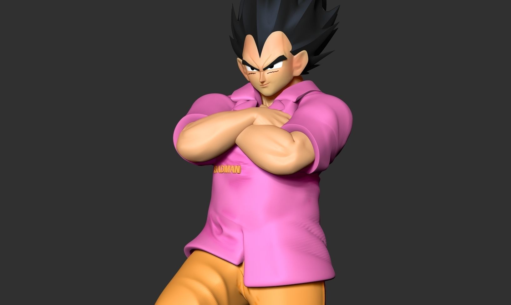 Vegeta - Badman 3D print model_11