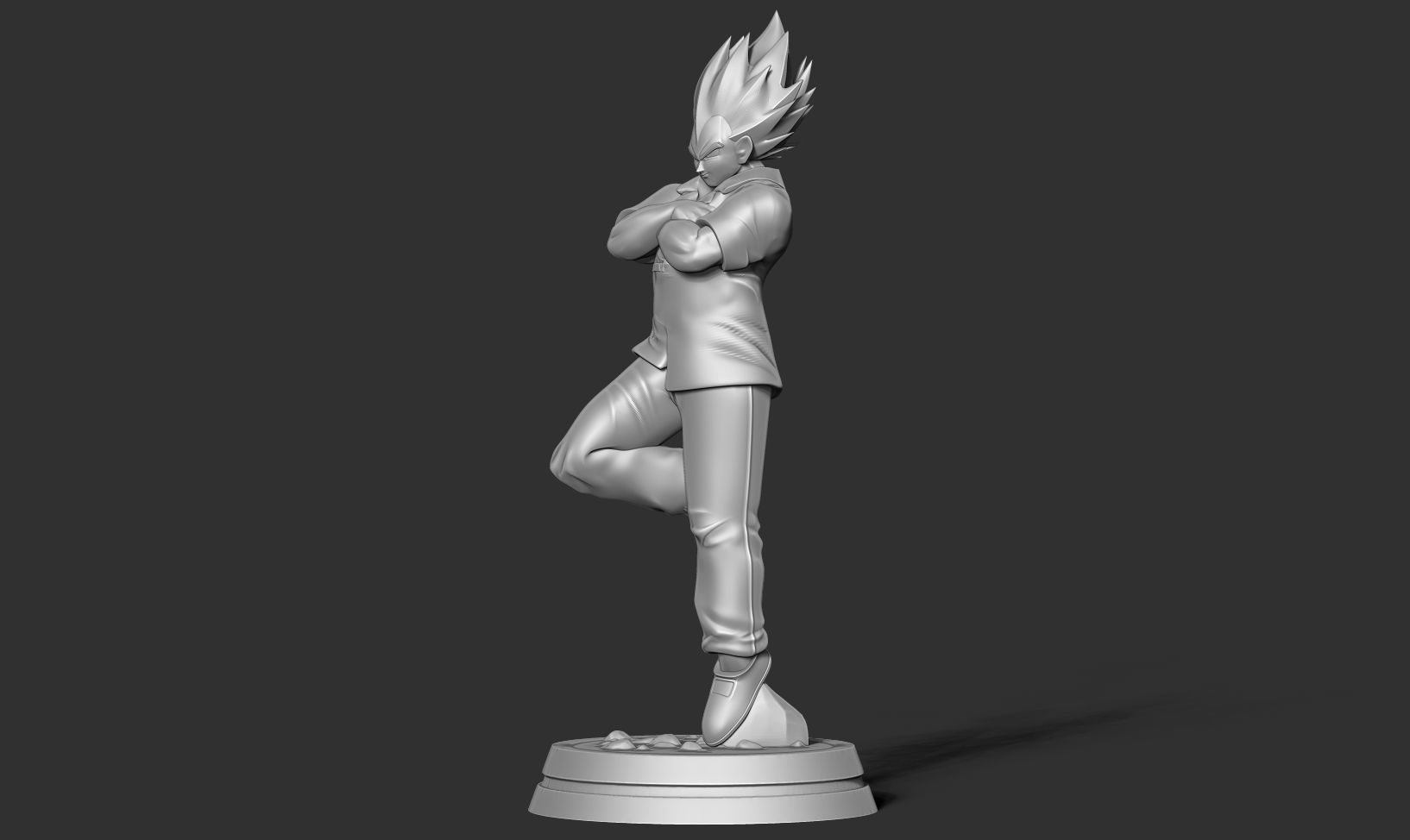 Vegeta - Badman 3D print model_15