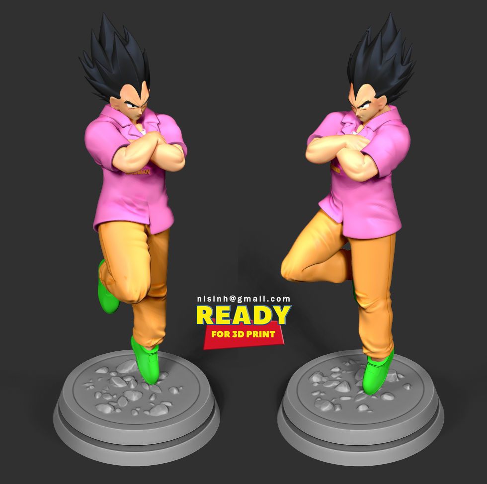 Vegeta - Badman 3D print model_8