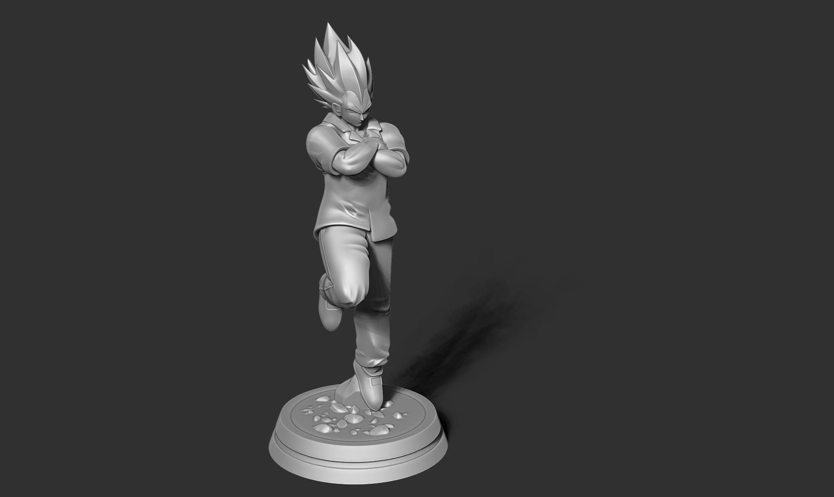 Vegeta - Badman 3D print model_19