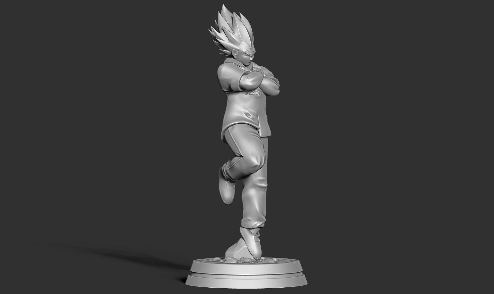 Vegeta - Badman 3D print model_17