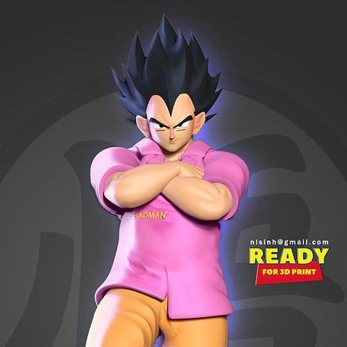 Vegeta - Badman 3D print model