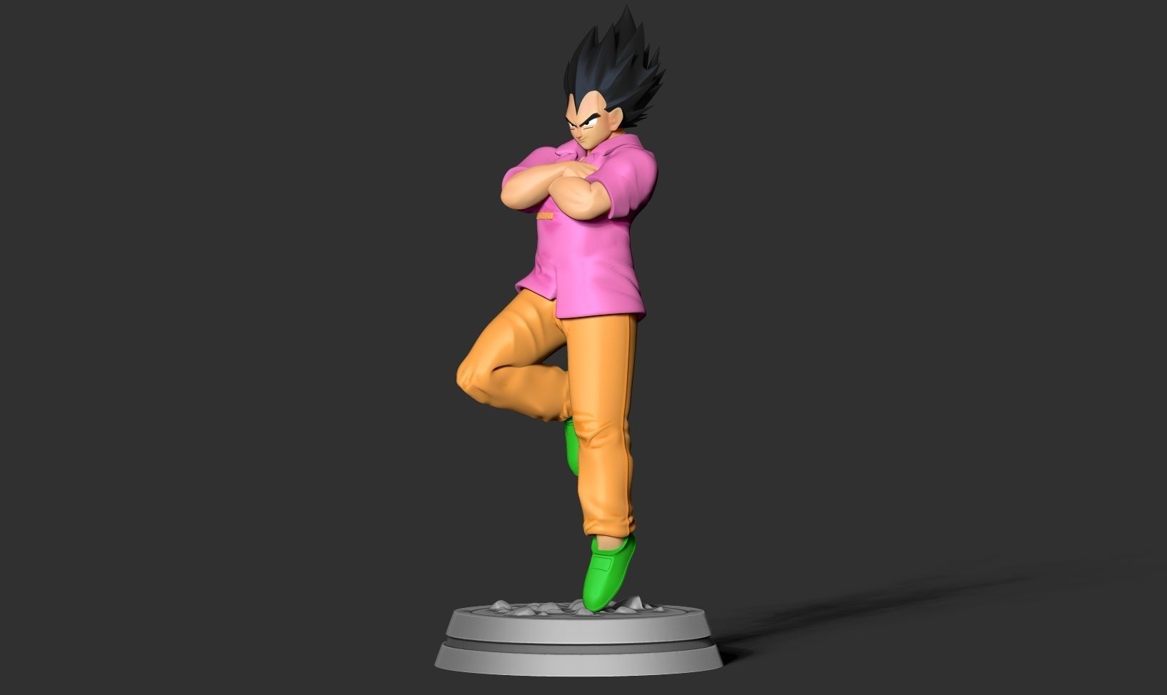 Vegeta - Badman 3D print model_14