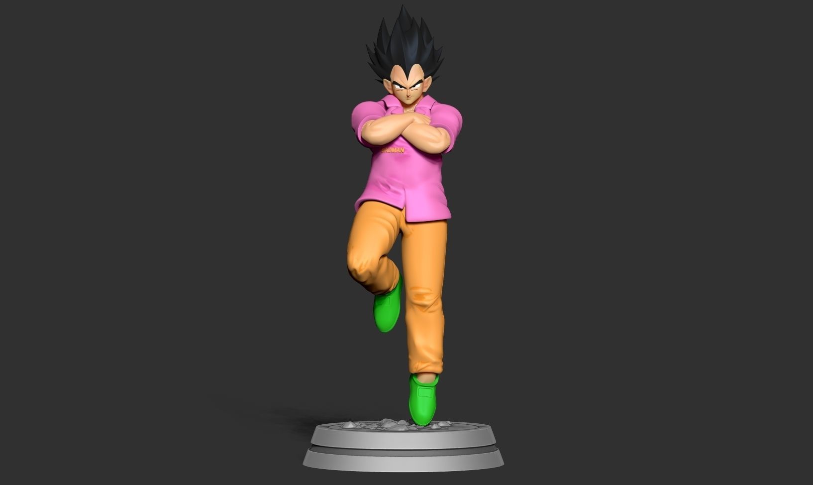 Vegeta - Badman 3D print model_12