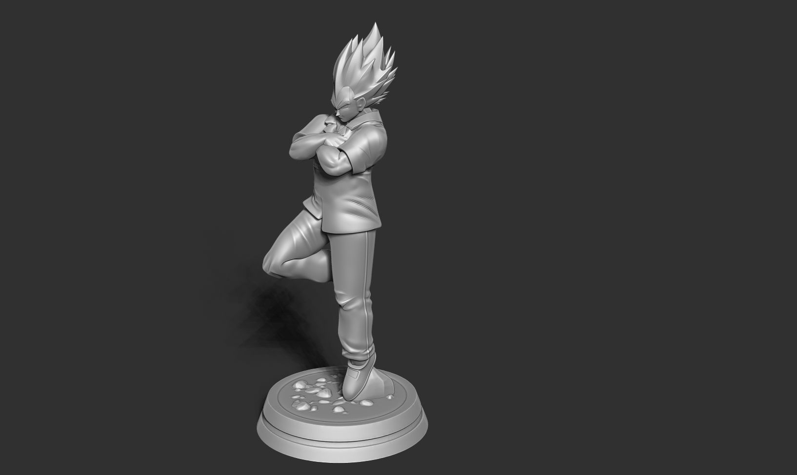 Vegeta - Badman 3D print model_21
