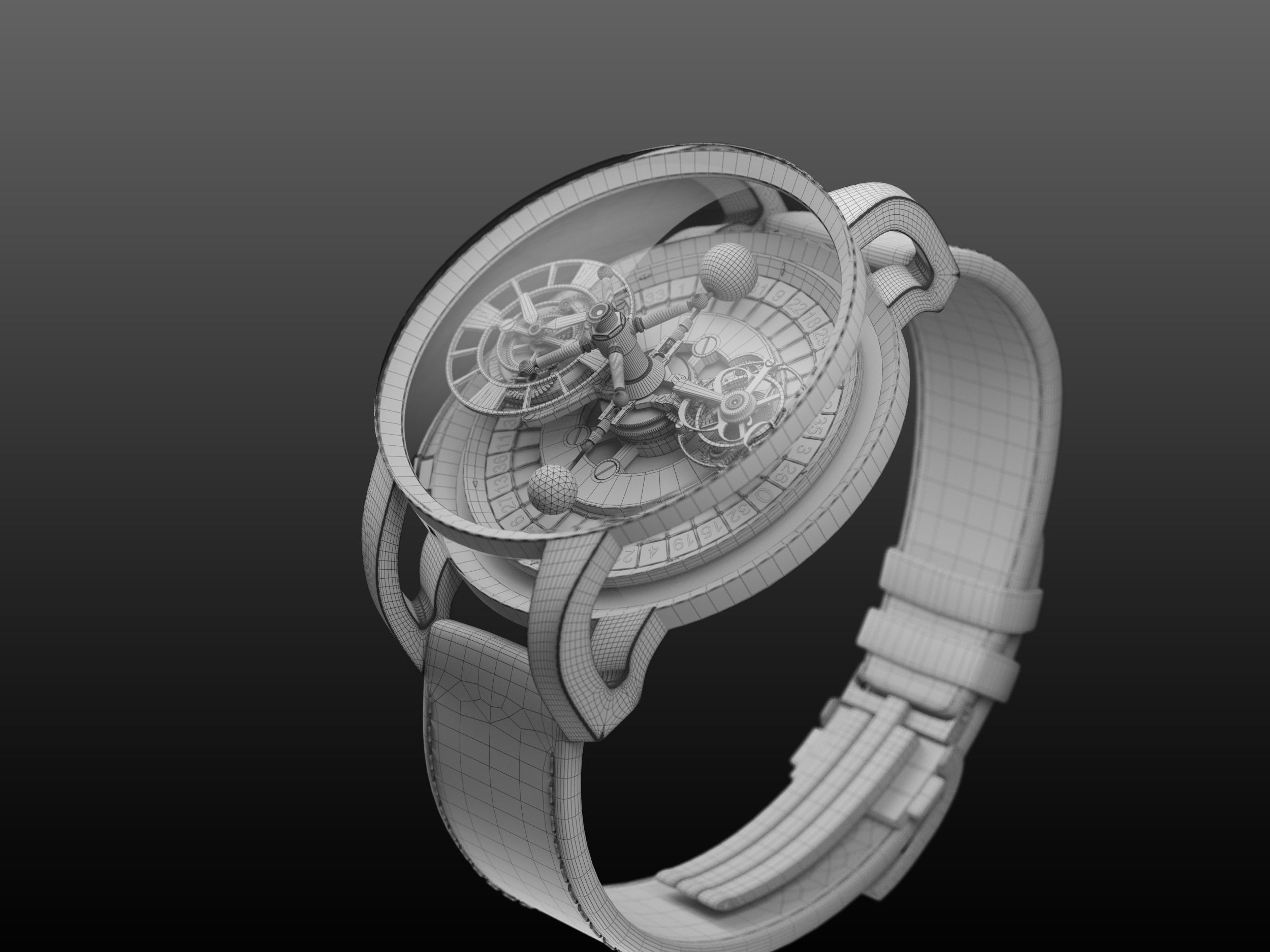 Jacob and Co Astronomia Casino 3D model_7