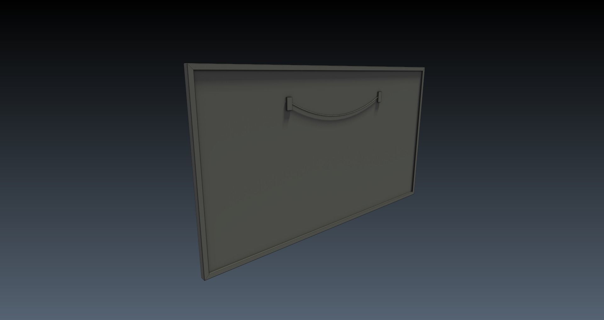 Low-Poly 60s Living Room Pack Low-poly 3D model_35