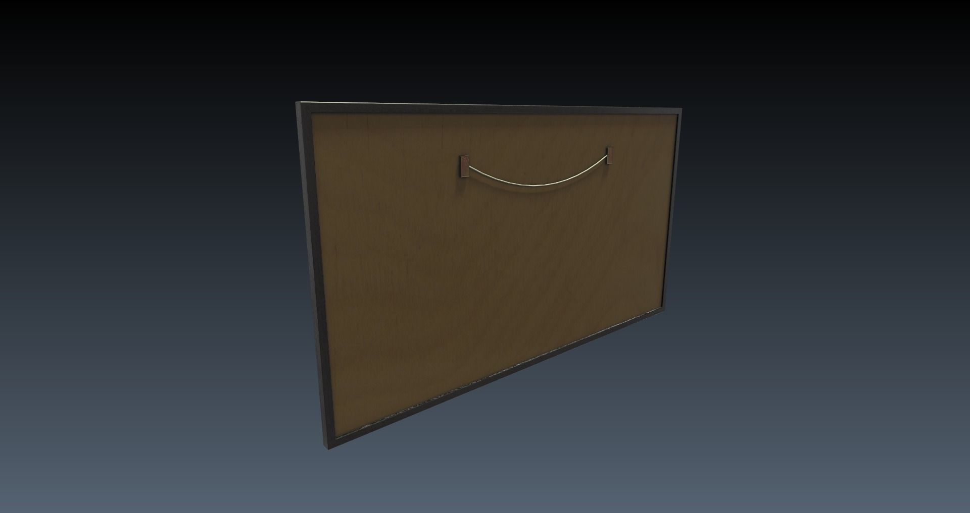 Low-Poly 60s Living Room Pack Low-poly 3D model_32