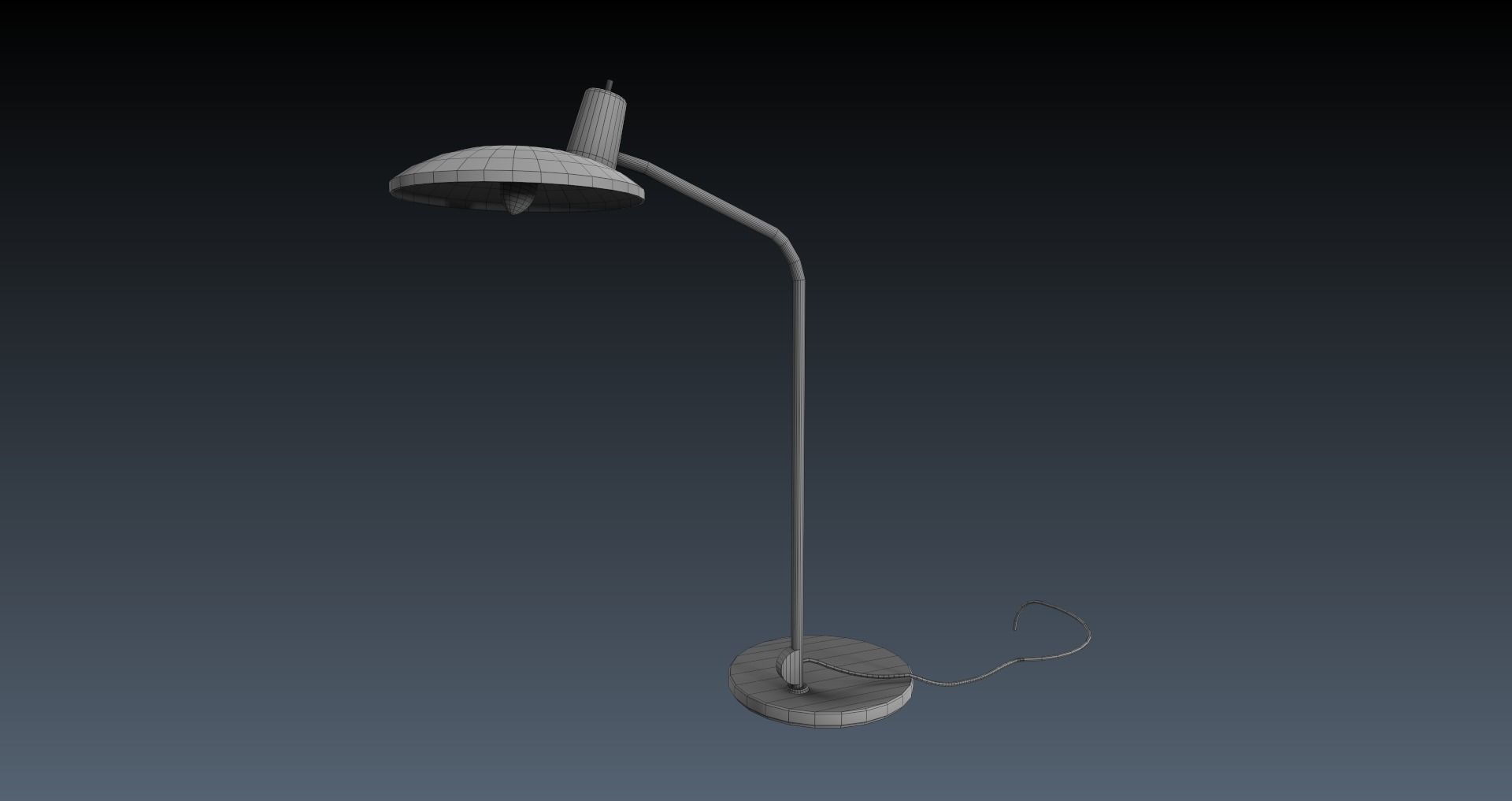 Low-Poly 60s Living Room Pack Low-poly 3D model_21