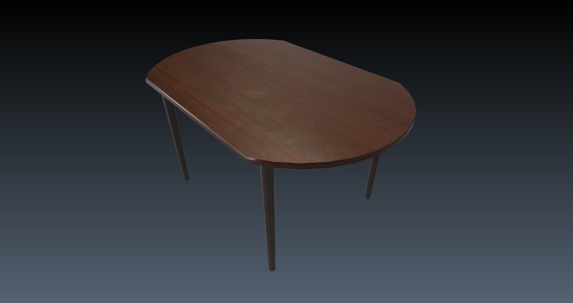 Low-Poly 60s Living Room Pack Low-poly 3D model_26