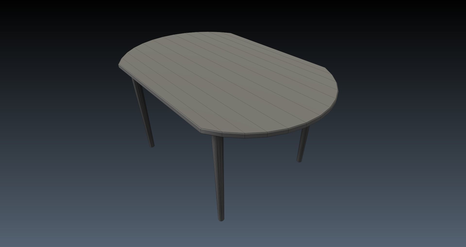 Low-Poly 60s Living Room Pack Low-poly 3D model_28