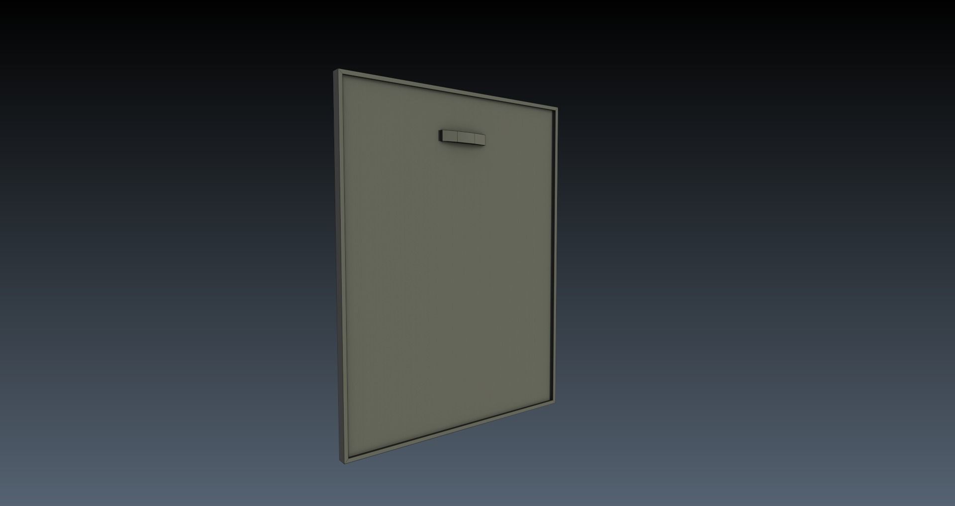 Low-Poly 60s Living Room Pack Low-poly 3D model_43