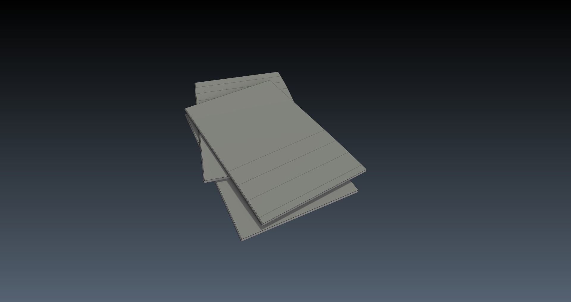 Low-Poly 60s Living Room Pack Low-poly 3D model_31