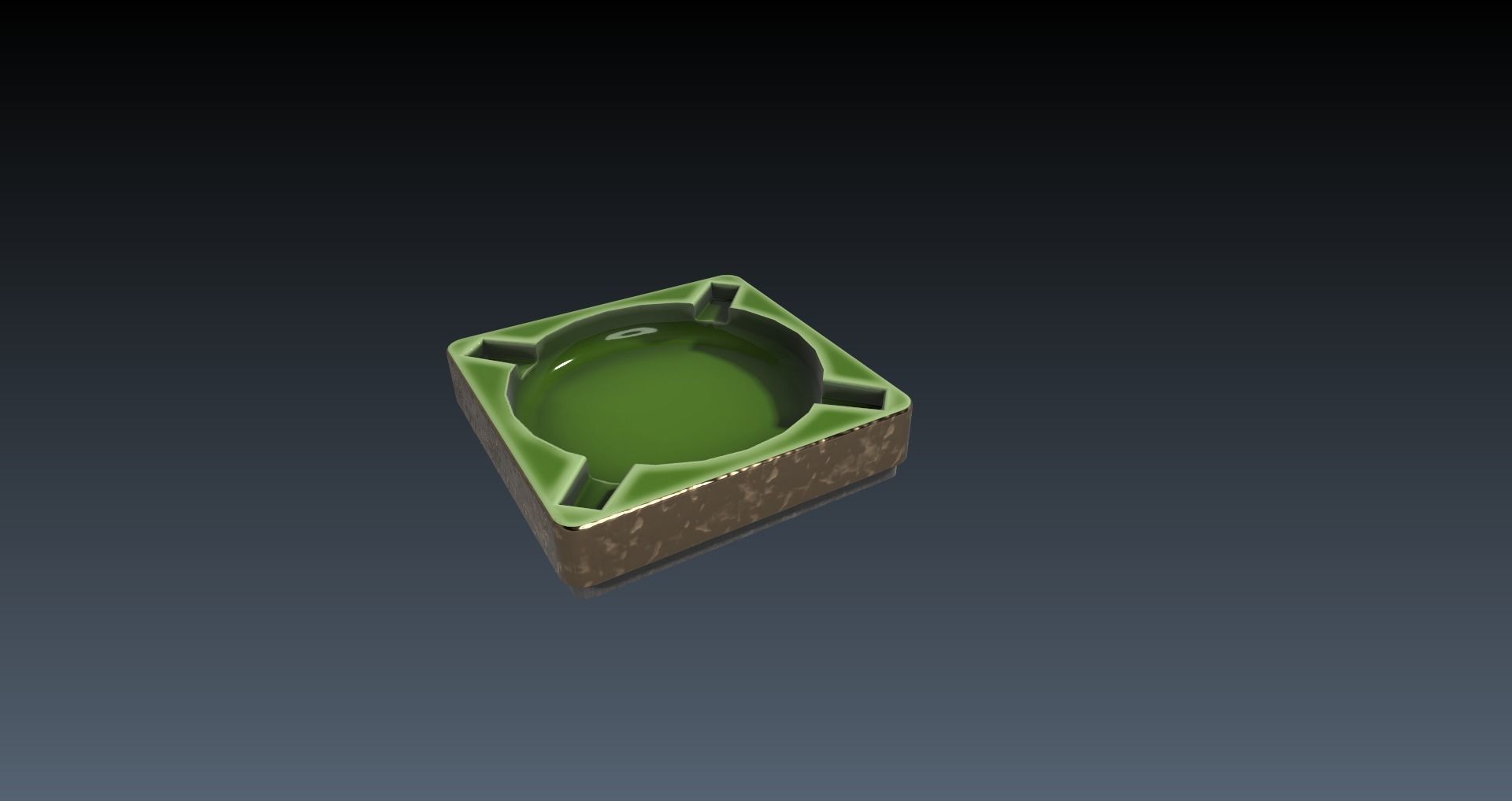 Low-Poly 60s Living Room Pack Low-poly 3D model_4