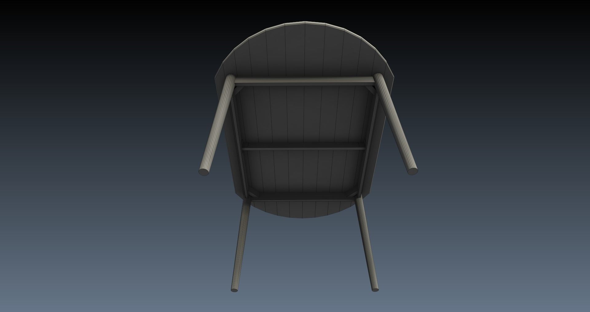 Low-Poly 60s Living Room Pack Low-poly 3D model_29