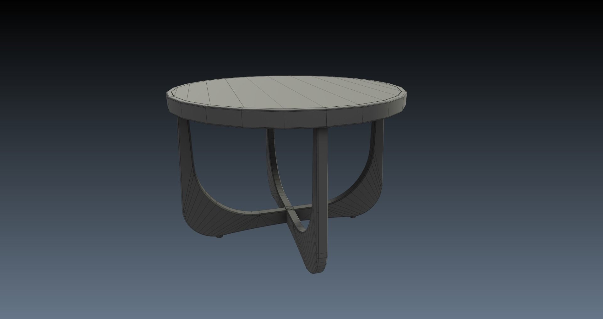 Low-Poly 60s Living Room Pack Low-poly 3D model_59