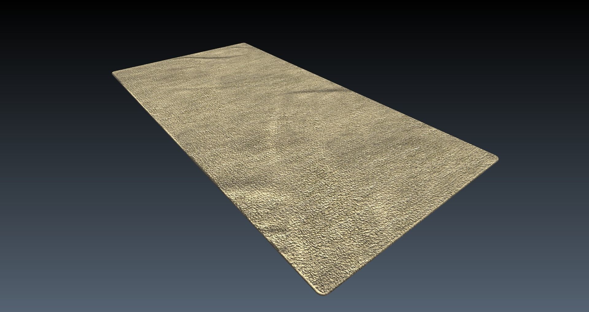 Low-Poly 60s Living Room Pack Low-poly 3D model_6