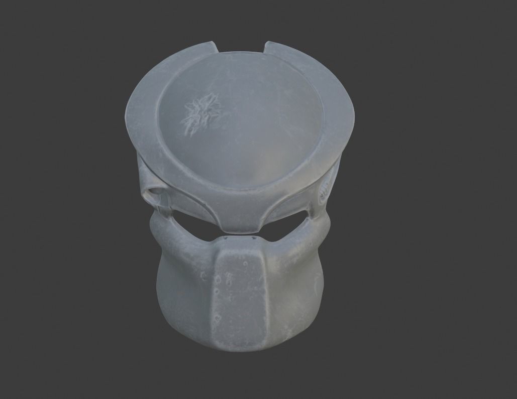 Predator mask - Jungle Hunter 87 3D print model_6