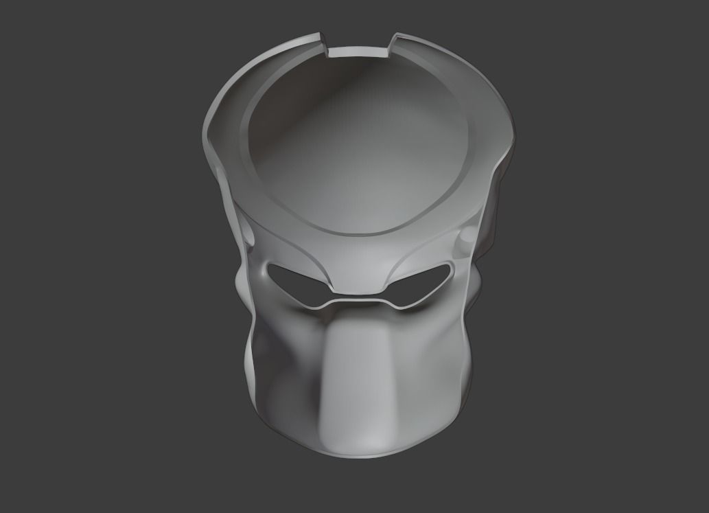 Predator mask - Jungle Hunter 87 3D print model_11