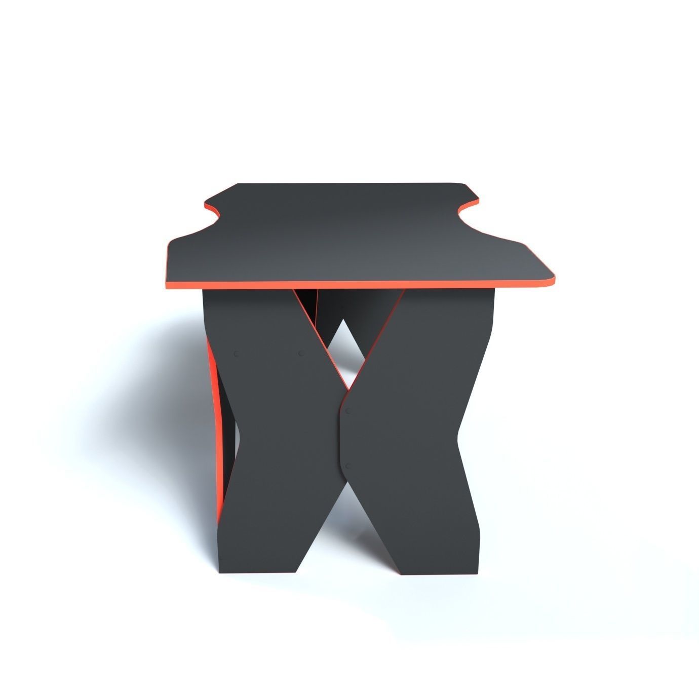 Table gaming desk Low-poly 3D model_1
