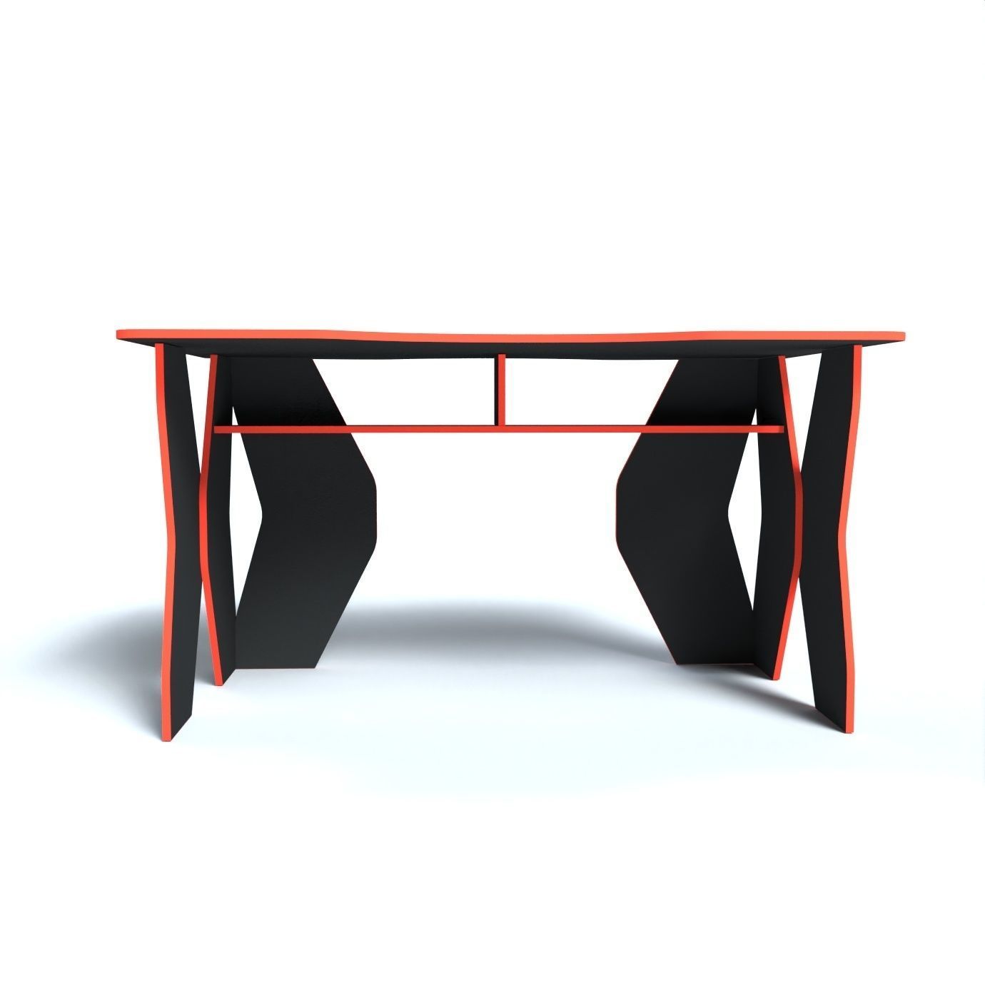 Table gaming desk Low-poly 3D model_4