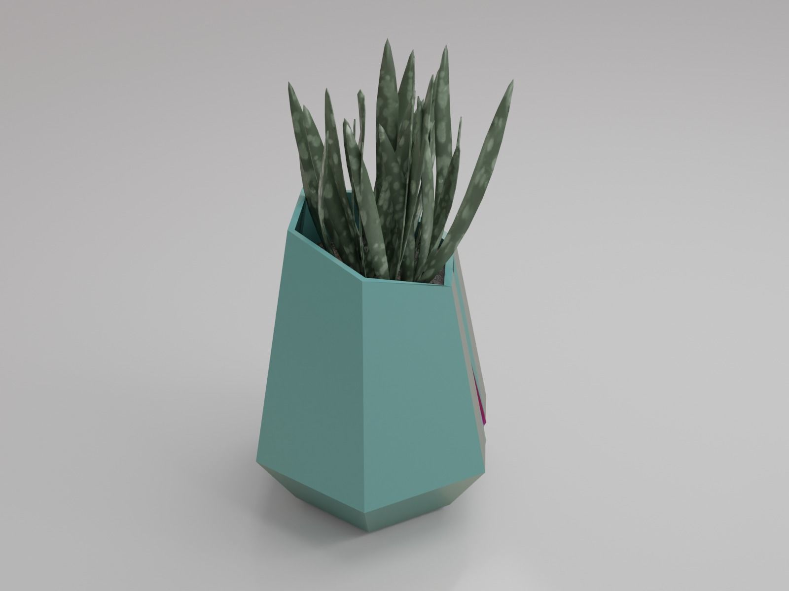 Flower pot or vase  3D print model_5