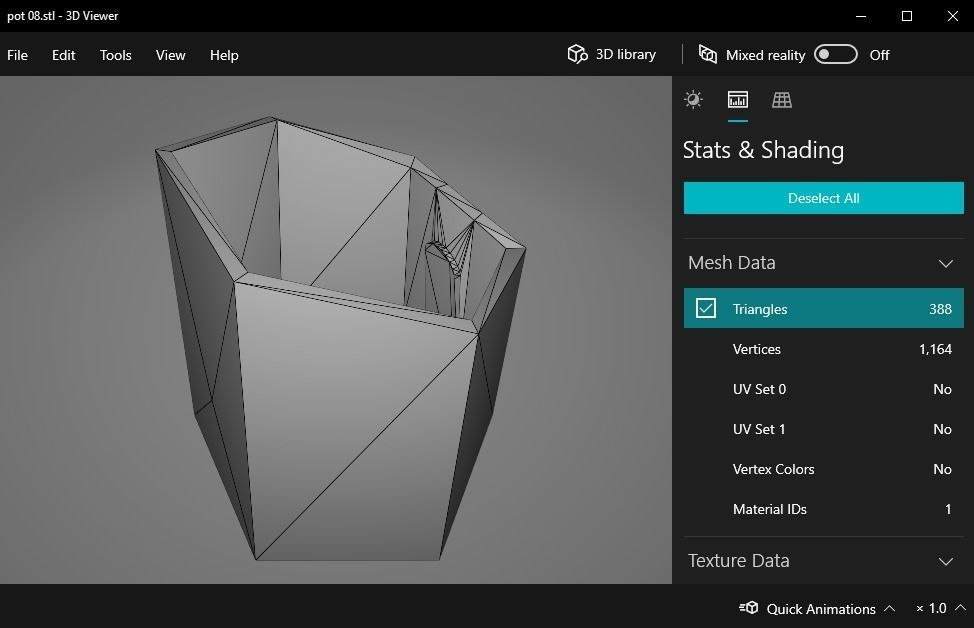 Flower pot or vase  3D print model_20