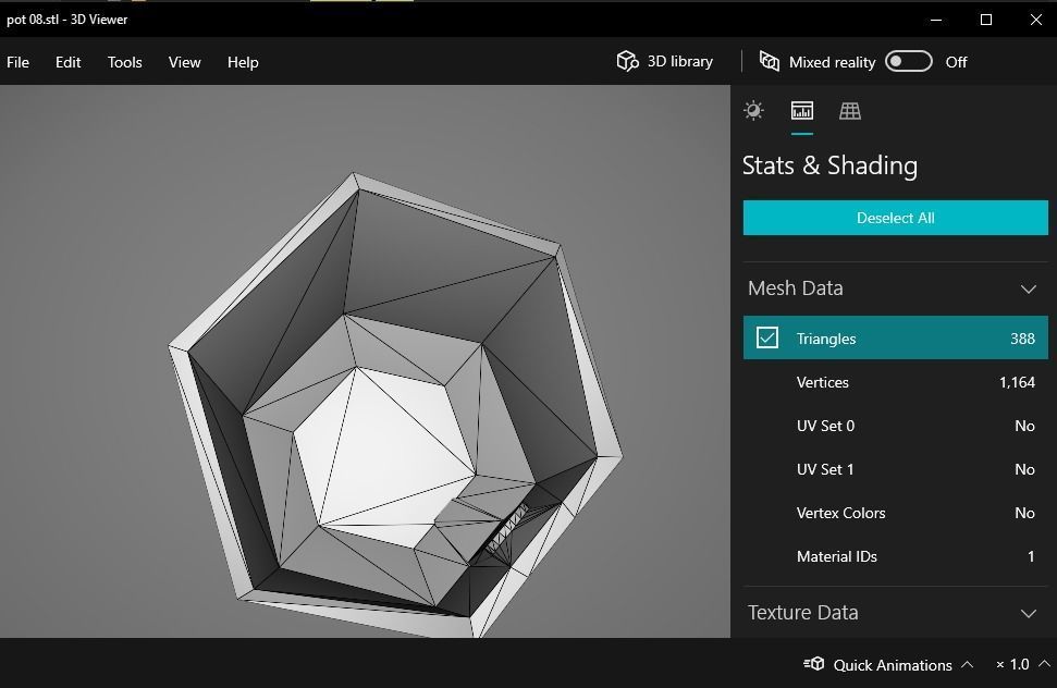 Flower pot or vase  3D print model_19