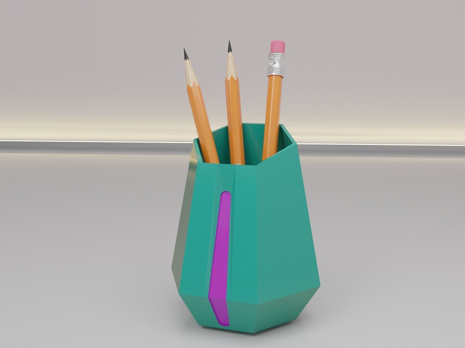 Flower pot or vase  3D print model_3