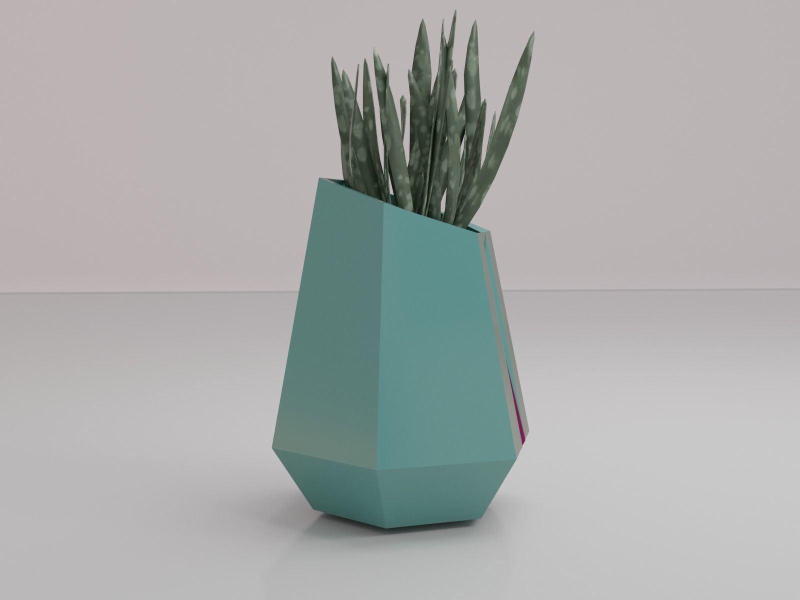 Flower pot or vase  3D print model_8