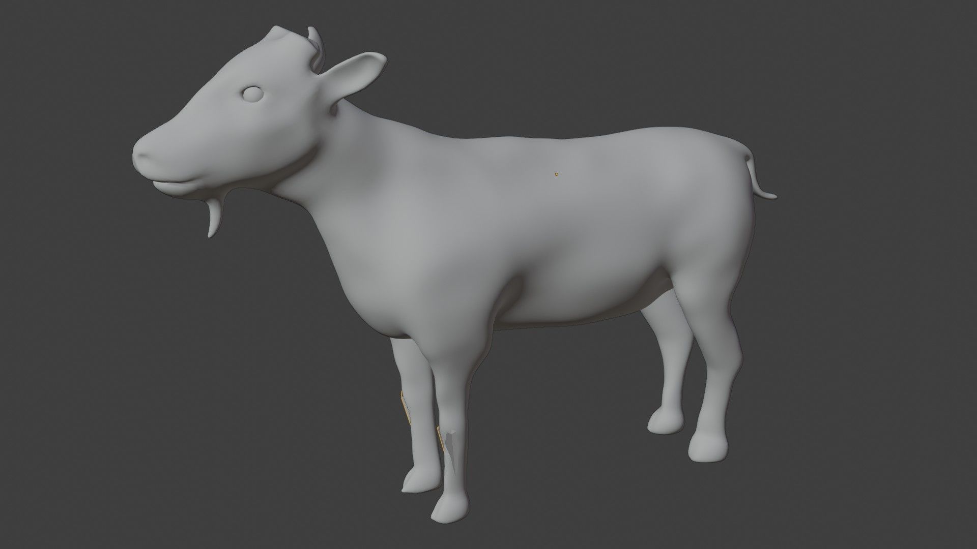 Mountain Goat  3D model_7