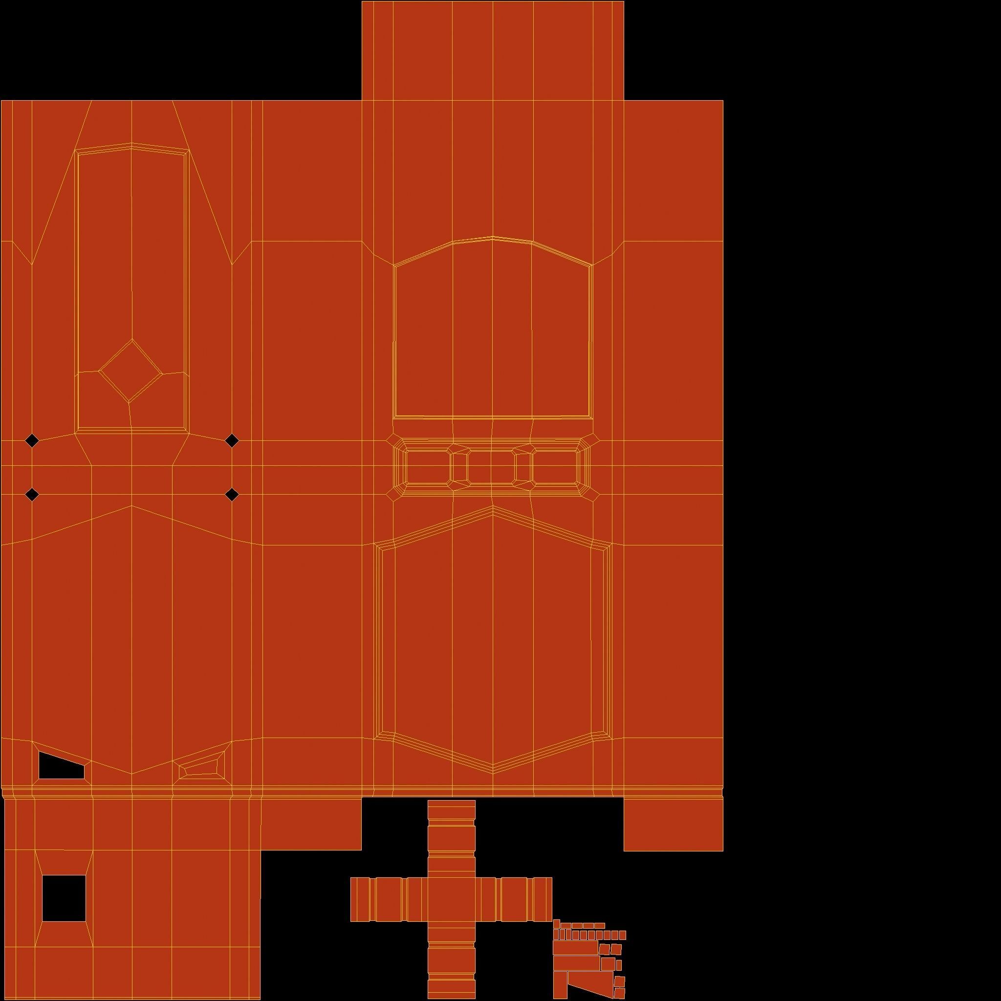 ORP and PH meter 3D model_4