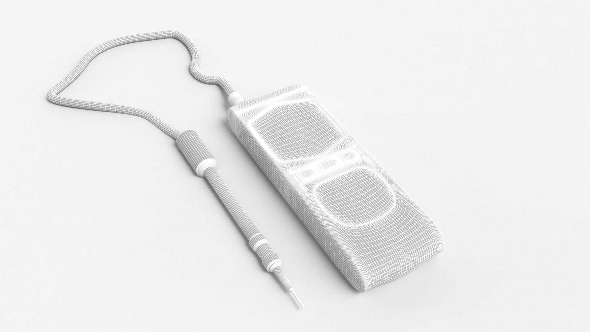 ORP and PH meter 3D model_3